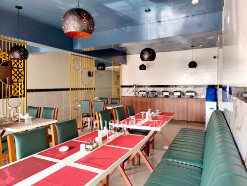 Bedroom one of Srivari Tower TrustedStay Service Apartment in Brookefield, Bangalore